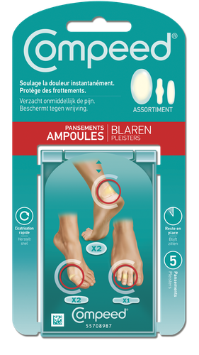 Image Compeed Pansements Ampoules Assortiment 5